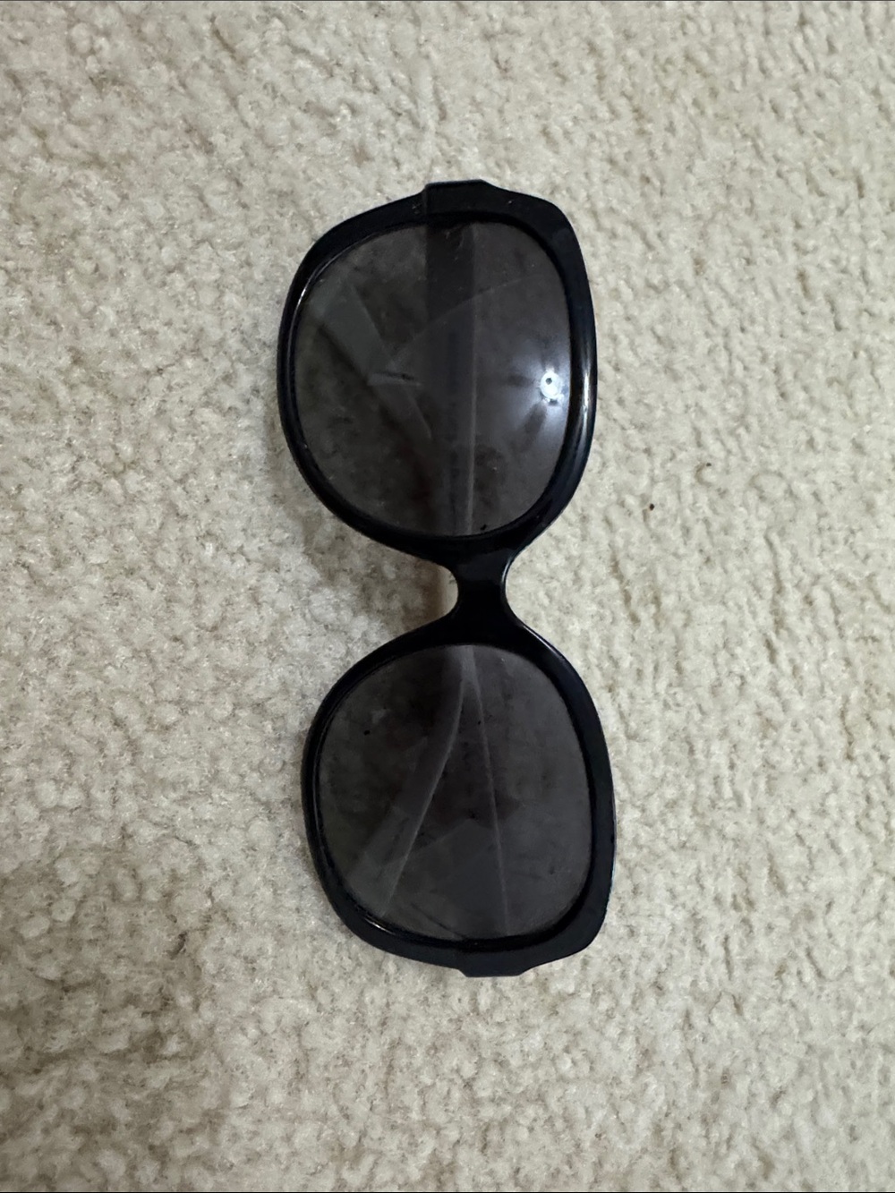 Michael Kors Black Oversized Square Sunglasses